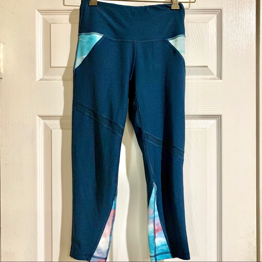 Gottex Workout Tie Dye Capris Leggings